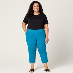 Isaac Mizrahi‎ Live! 24/7 Stretch Pin Tuck Pants
